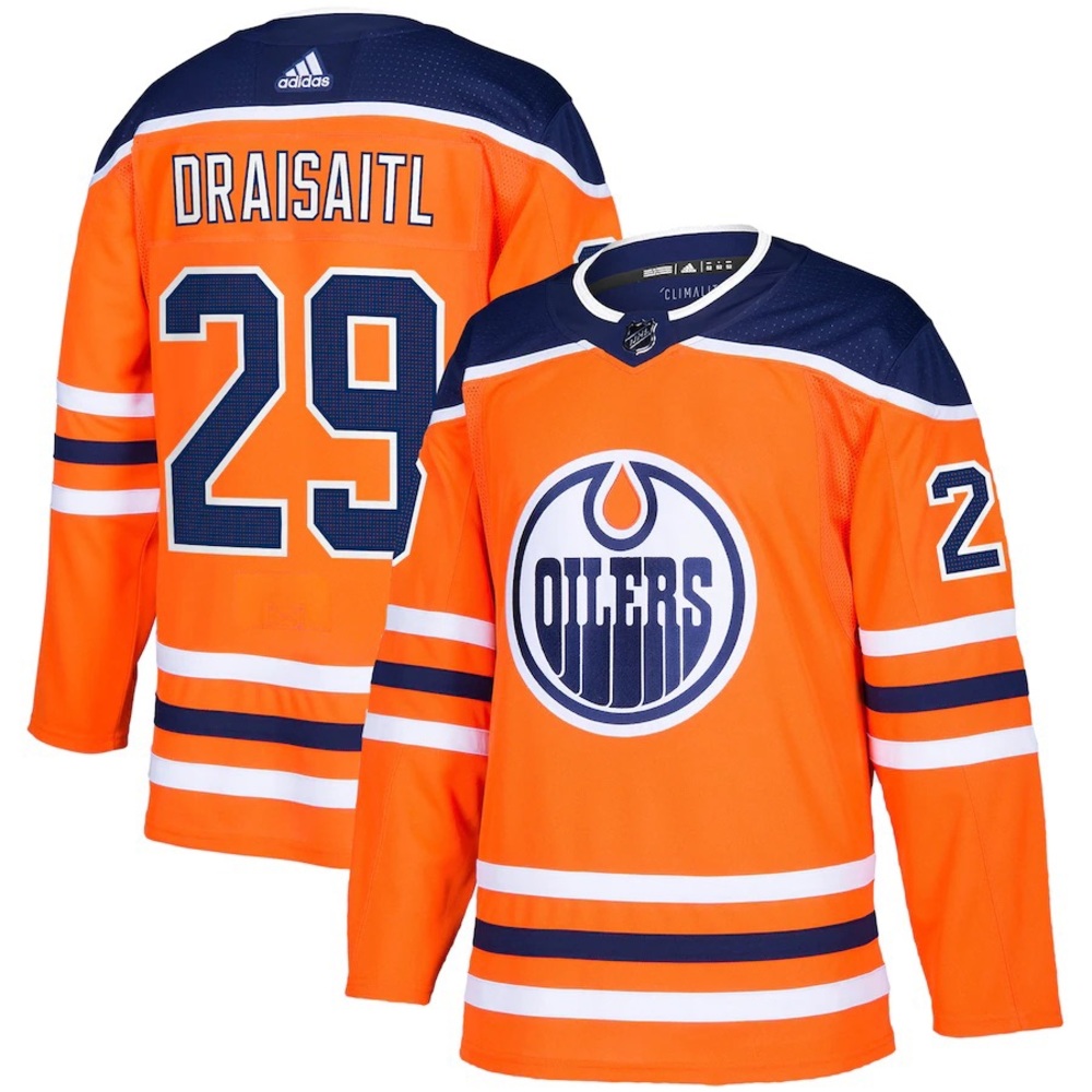 AUTHENTIC Edmonton Oilers Leon Draisaitl adidas Jersey